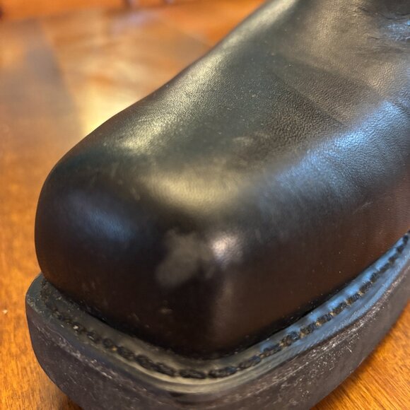 Harley Davidson Steel Toed Motorcycle Harness Riding Boots Mens Size 10 Wide - Picture 5 of 11